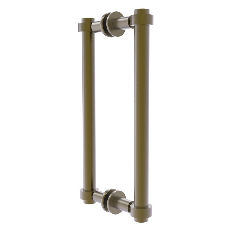 ALLIED BRASS 404-12BB 13 3/8 INCH BACK TO BACK SHOWER DOOR PULL