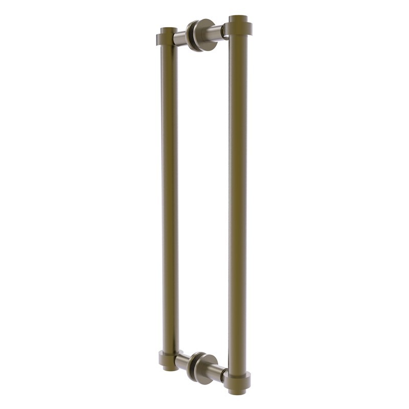 ALLIED BRASS 404-18BB 19 3/8 INCH BACK TO BACK SHOWER DOOR PULL