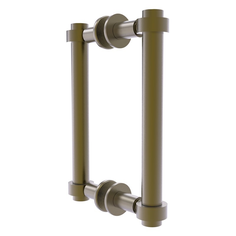 ALLIED BRASS 404-8BB 9 3/8 INCH BACK TO BACK SHOWER DOOR PULL