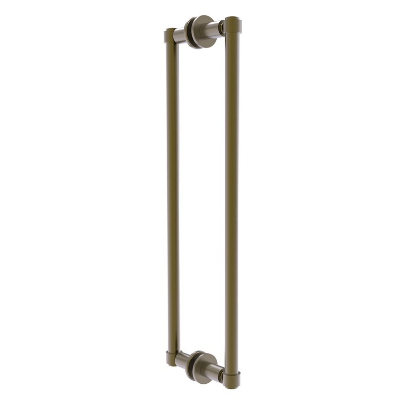 ALLIED BRASS 405-18BB 20 1/4 INCH BACK TO BACK SHOWER DOOR PULL