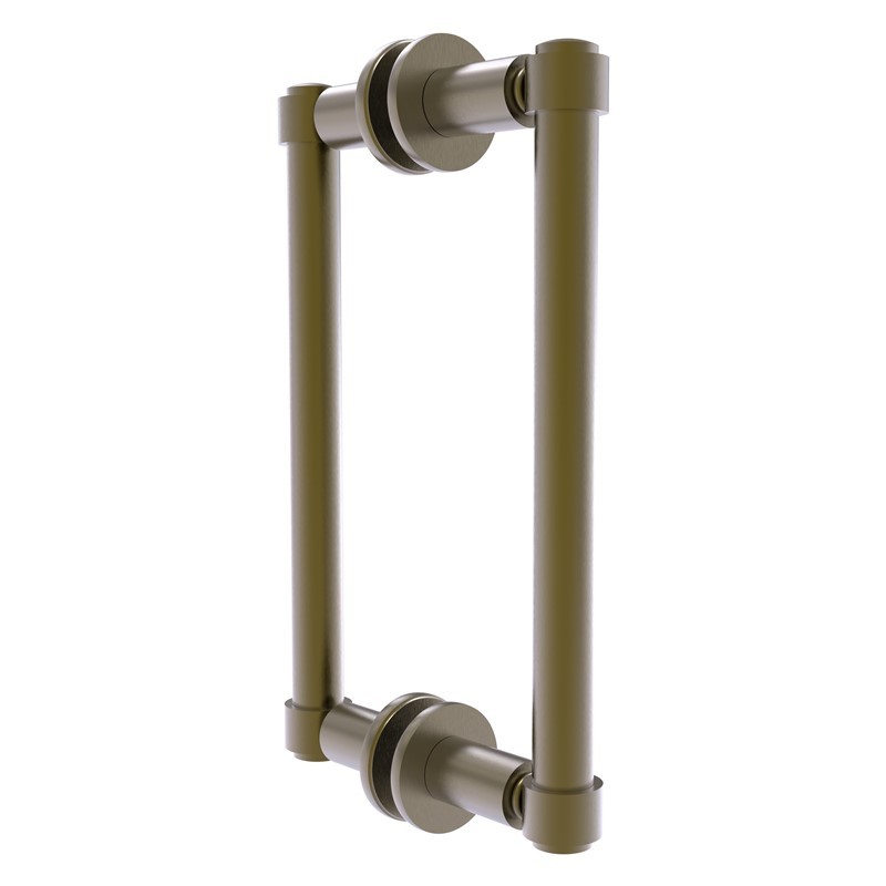 ALLIED BRASS 405-8BB 10 1/4 INCH BACK TO BACK SHOWER DOOR PULL