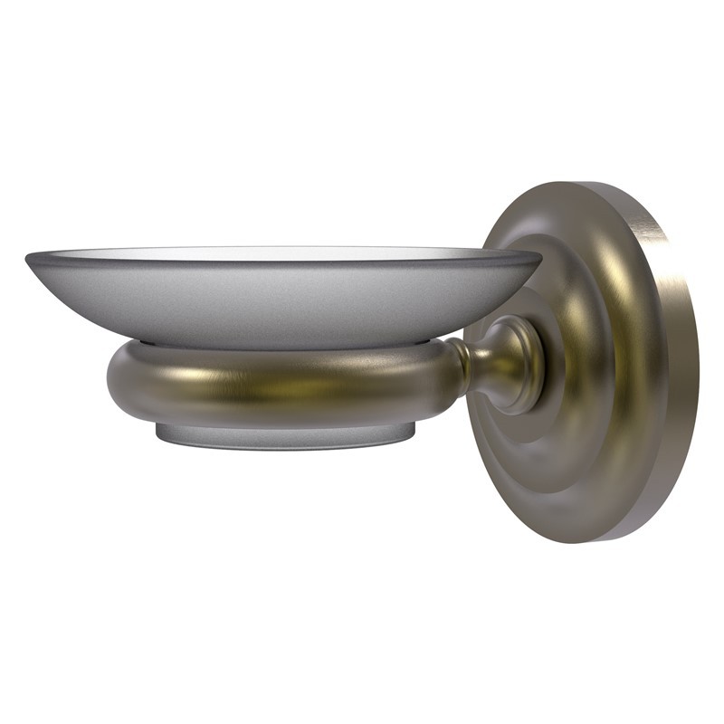 ALLIED BRASS PQN-62 PRESTIGE QUE-NEW 4 1/2 INCH WALL MOUNTED SOAP DISH