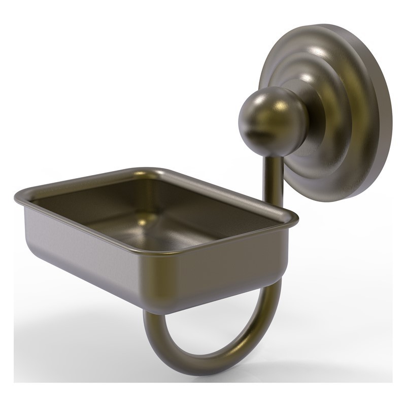 ALLIED BRASS PQN-WG2 PRESTIGE QUE-NEW 4 1/2 INCH WALL MOUNTED SOAP DISH