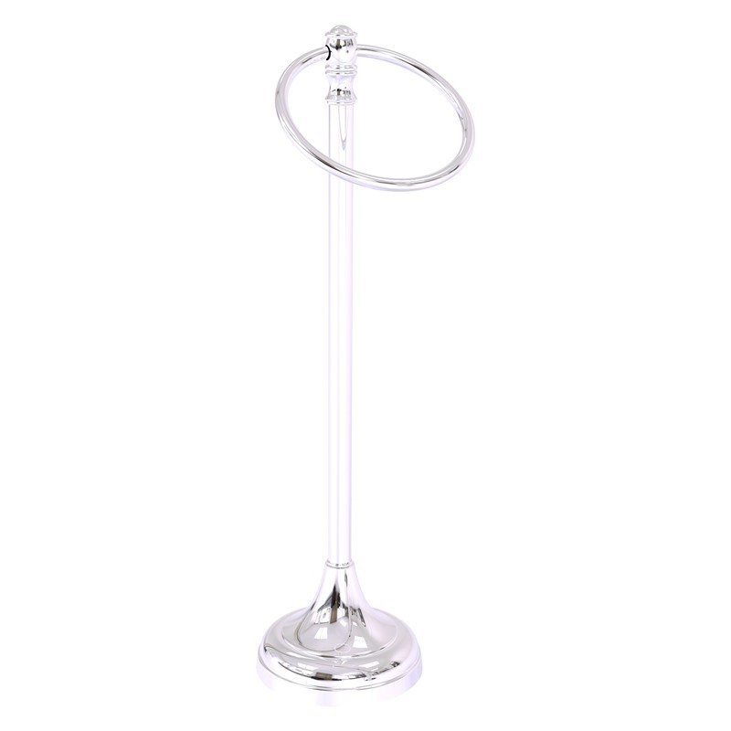 ALLIED BRASS CL-54 CAROLINA 5 1/2 INCH GUEST TOWEL RING STAND