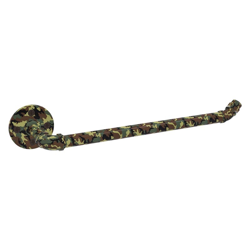 ALLIED BRASS CM-P-550-WPT-PT1 CAMO 15 1/2 INCH WALL MOUNTED PAPER TOWEL HOLDER - MILITARY CAMO