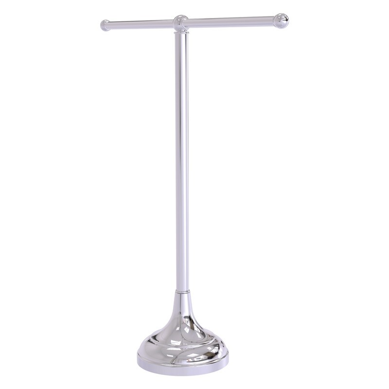 ALLIED BRASS TB-10 20 INCH VANITY TOP 2 ARM GUEST TOWEL HOLDER