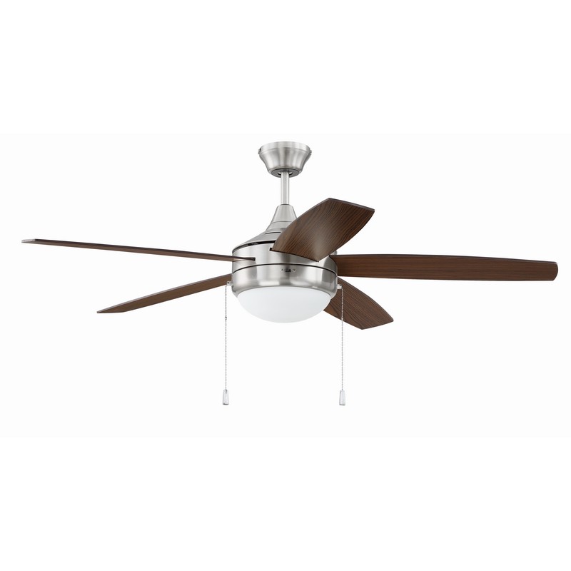 CRAFTMADE EPHA525 PHAZE 52 INCH 2 LIGHTS DUAL MOUNT CEILING FAN WITH BLADES