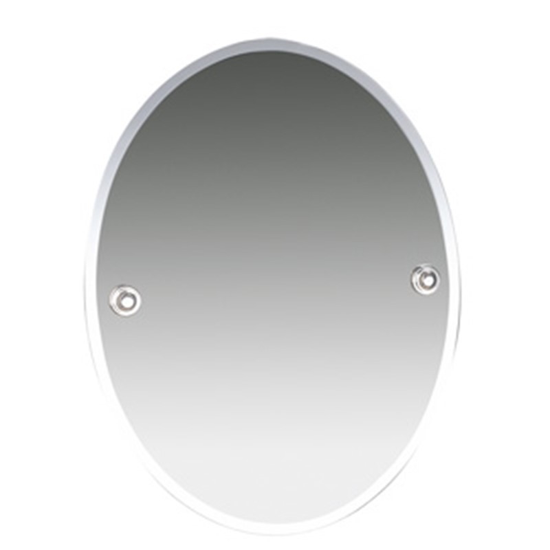 VALSAN M8000 OSLO 15 3/4 INCH TRANSITIONAL BEVELED WALL MIRROR