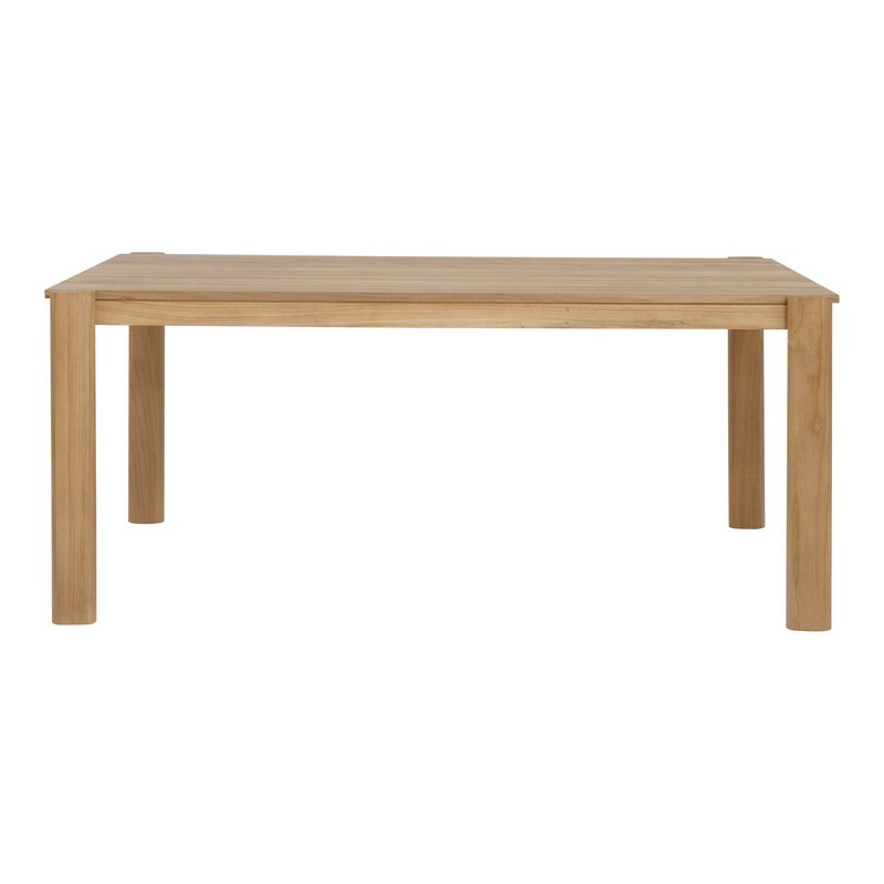 MOE'S HOME COLLECTION CV-1020-24 TEMPO 71 INCH OUTDOOR DINING TABLE - NATURAL