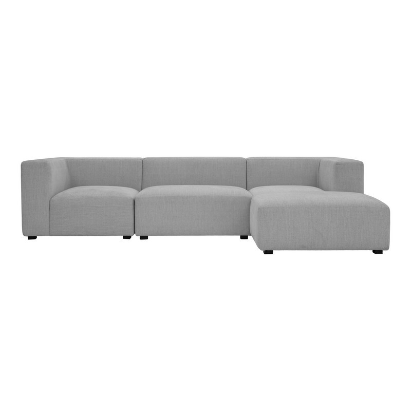 MOE'S HOME COLLECTION WB-1015-05 ROMY 106 INCH LOUNGE MODULAR SECTIONAL - CREAM