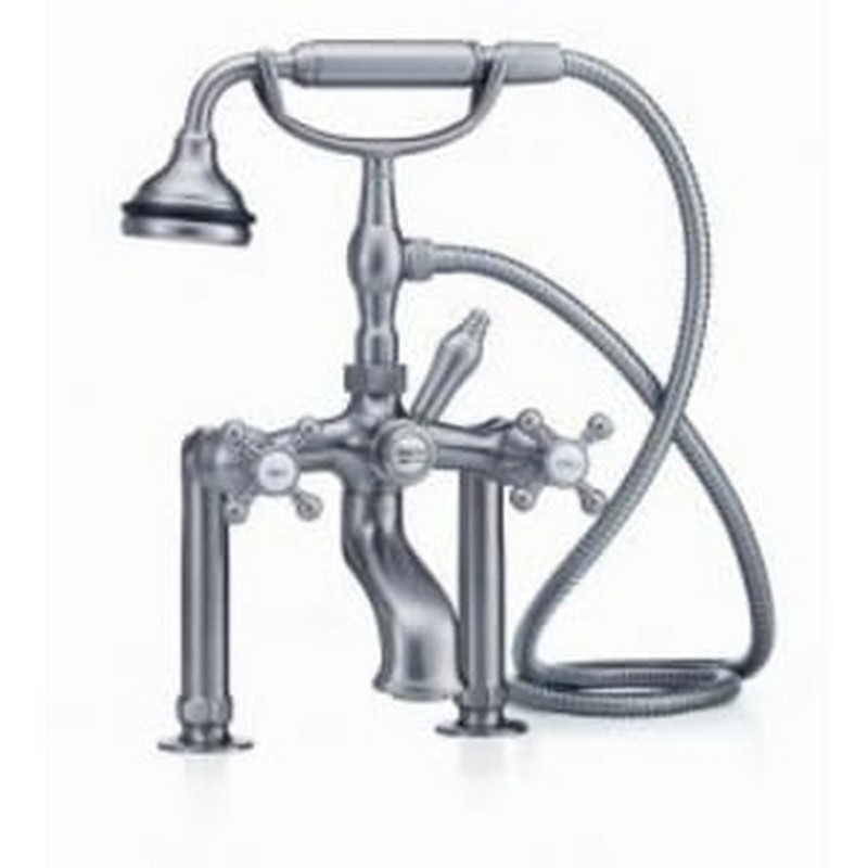 CHEVIOT 5115-LEV 5100 SERIES WALL-MOUNT LEVER HANDLE TUB FILLER WITH HAND SHOWER