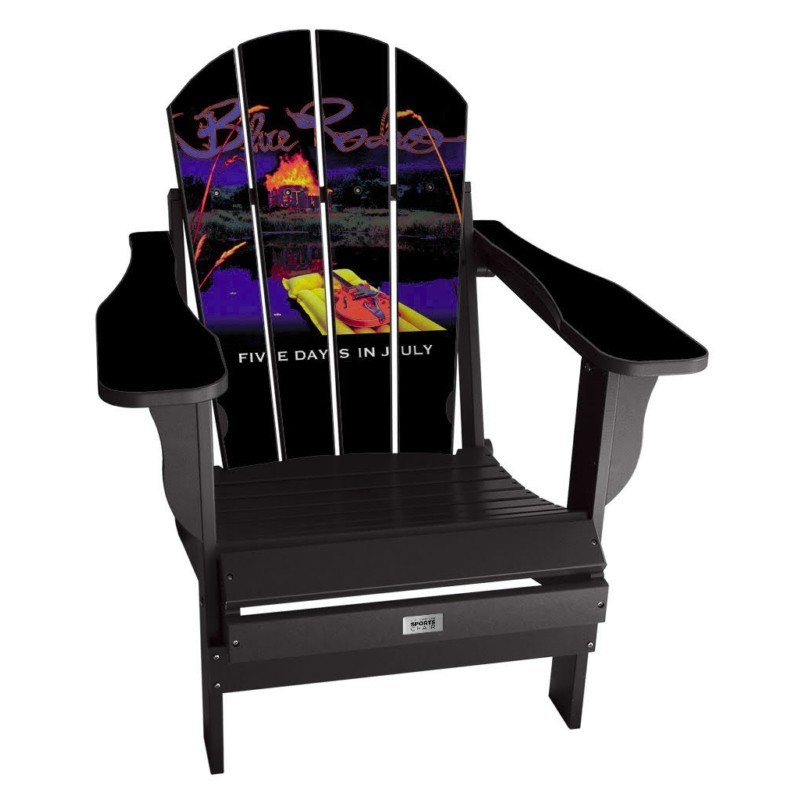 MY CUSTOM SPORTS CHAIR CHR-A-LFAD-ENTMNT-BR ENTERTAINMENT 30 1/2 INCH ADULT OFFICIALLY LICENSED BLUE RODEO CHAIR