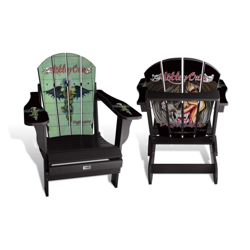MY CUSTOM SPORTS CHAIR CHR-A-LFAD-ENTMNT-DRF ENTERTAINMENT 30 1/2 INCH ADULT DR. FEELGOOD OFFICIALLY LICENSED BY MOTLEY CRUE LIMITED EDITION CHAIR