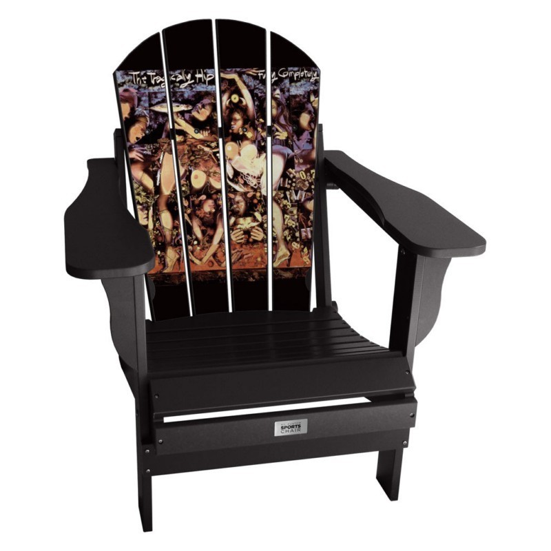 MY CUSTOM SPORTS CHAIR CHR-A-LFAD-ENTMNT-FCTH ENTERTAINMENT 30 1/2 INCH ADULT FULLY COMPLETELY OFFICIALLY LICENSED BY THE TRAGICALLY HIP CHAIR
