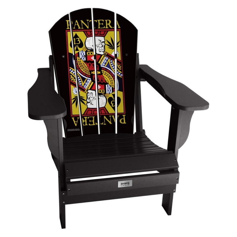 MY CUSTOM SPORTS CHAIR CHR-A-LFAD-ENTMNT-JOS ENTERTAINMENT 30 1/2 INCH ADULT JACK OF SPADES OFFICIALLY LICENSED BY PANTERA CHAIR