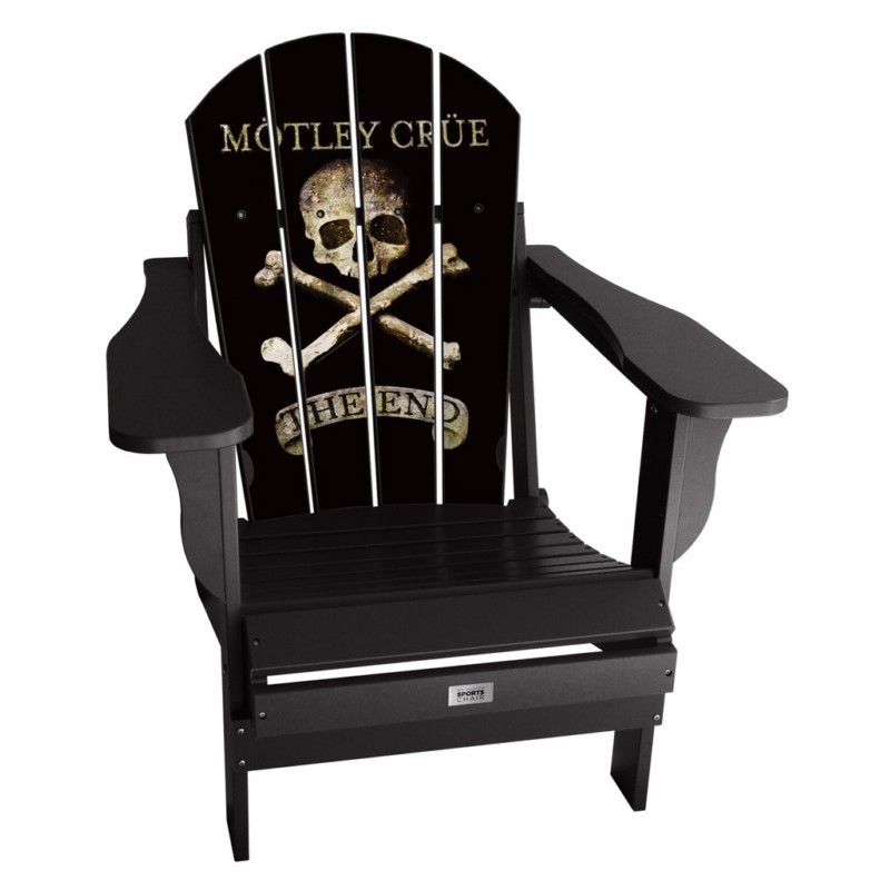 MY CUSTOM SPORTS CHAIR CHR-A-LFAD-ENTMNT-TEMC ENTERTAINMENT 30 1/2 INCH ADULT THE END OFFICIALLY LICENSED BY MOTLEY CRUE CHAIR