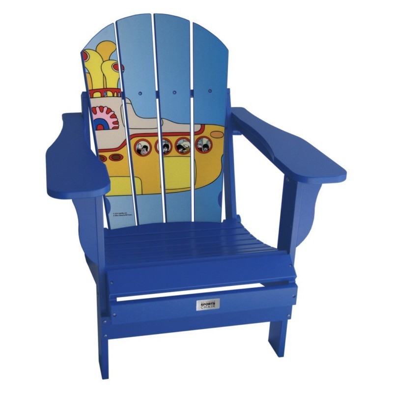 MY CUSTOM SPORTS CHAIR CHR-A-LFAD-ENTMNT-YSBA ENTERTAINMENT 30 1/2 INCH ADULT YELLOW SUBMARINE OFFICIALLY LICENSED BY THE BEATLES AND APPLE CORP CHAIR