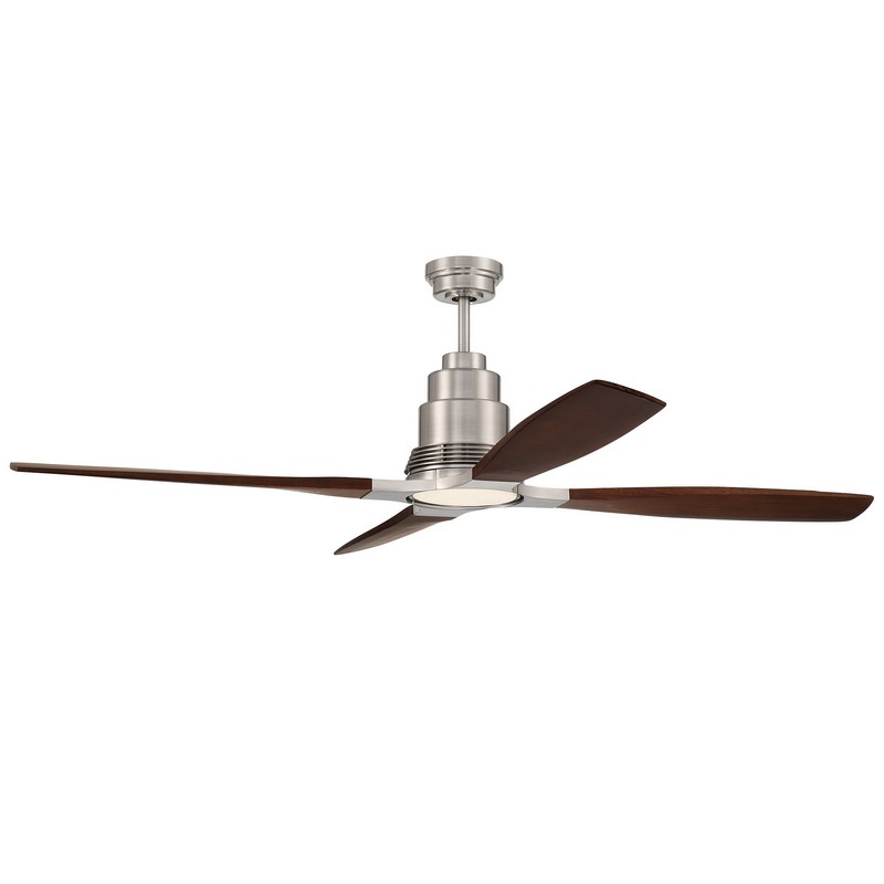 CRAFTMADE RIC604 RICASSO 60 INCH 1 LIGHT DUAL MOUNT CEILING FAN WITH BLADES