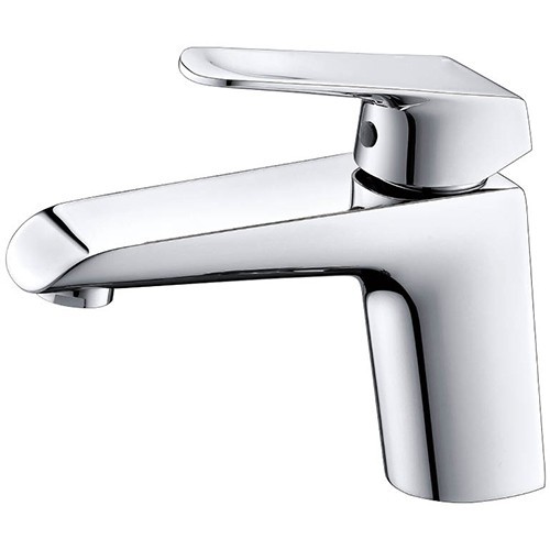 DAKOTA SINKS DSF-32BSH00 KEIRA 6 5/8 INCH DECK MOUNT BATHROOM FAUCET WITH PUSH-POP DRAIN AND OVERFLOW