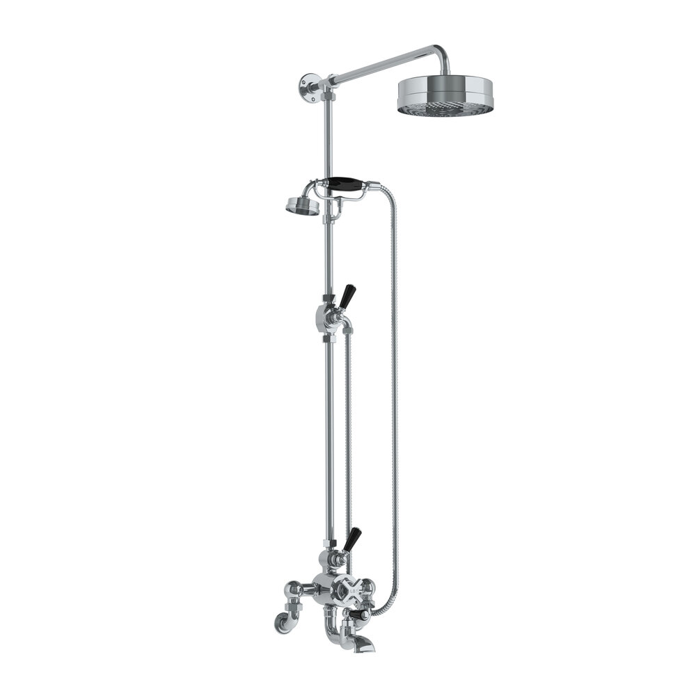 LEFROY BROOKS MK-8825/WM MACKINTOSH WALL MOUNT TWO HOLES EXPOSED THERMOSTATIC BATH SHOWER MIXER