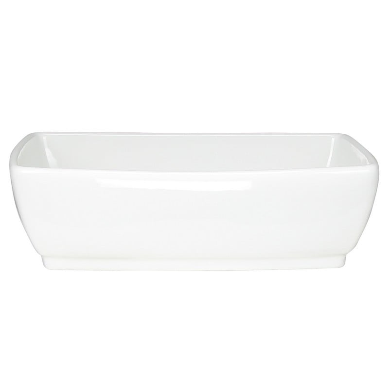 NANTUCKET SINKS NSV1913  WHITE RECTANGULAR VESSEL SINK