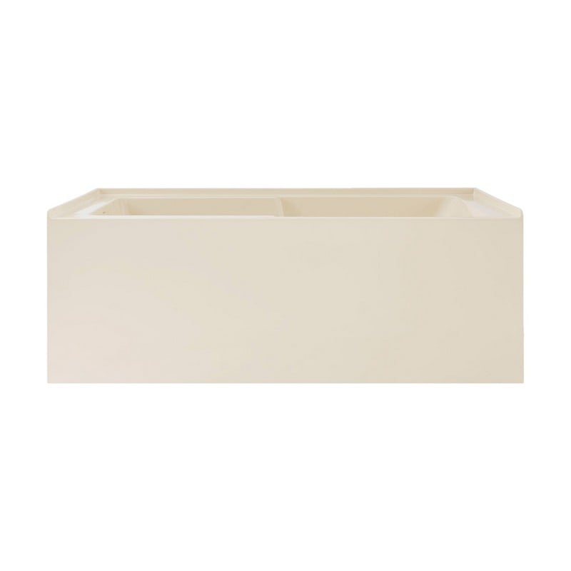 SWISS MADISON SM-AB543 VOLTAIRE 60 INCH X 32 INCH LEFT-HAND DRAIN RECTANGULAR APRON ALCOVE BATHTUB