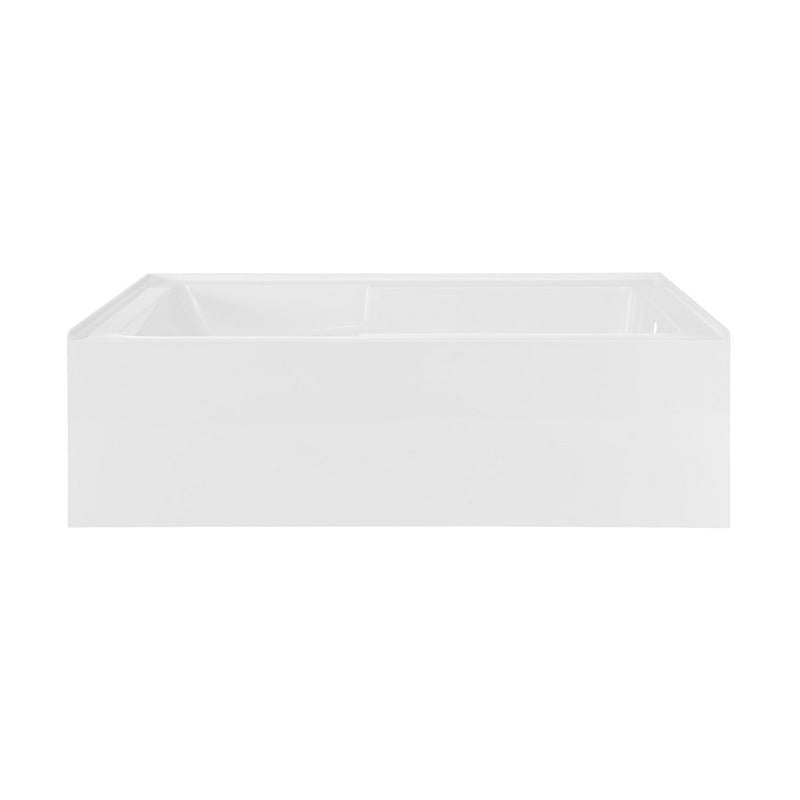 SWISS MADISON SM-AB55 VOLTAIRE 48 INCH X 32 INCH RECTANGULAR APRON ALCOVE BATHTUB