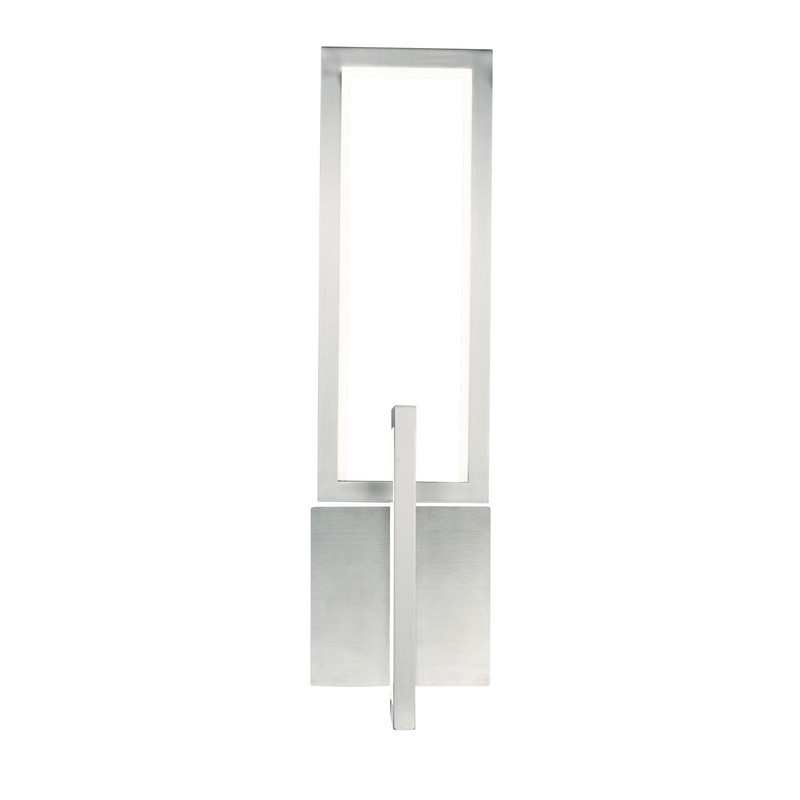ET2 E20350-SN LINK 5 1/2 INCH LED WALL-MOUNT WALL SCONCES - SATIN NICKEL