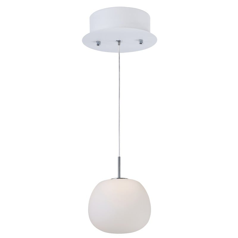 ET2 E21120-11WT PUFFS 6 1/4 INCH LED CEILING-MOUNT PENDANT LIGHT - WHITE