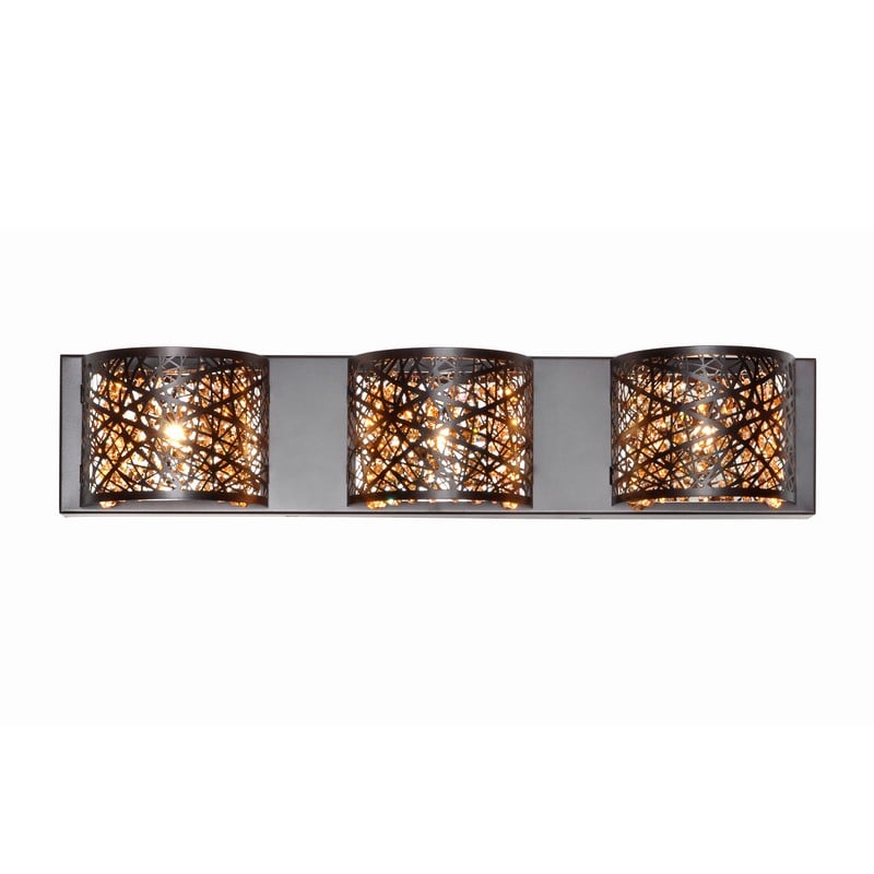 ET2 E21316-10BZ INCA 24 INCH XENON WALL-MOUNT VANITY LIGHT - BRONZE