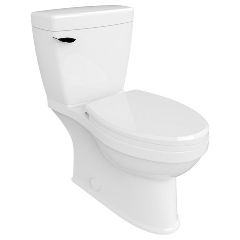 LAUFEN H8257220002511 CARINA 28 12/16 INCH FLOOR STANDING 2-PIECE WATER CLOSET BOWL ONLY