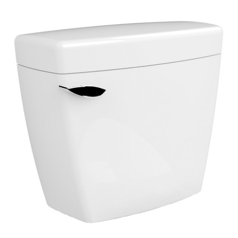 LAUFEN H8287220002851 CARINA 8 4/16 INCH WATER CLOSET TANK ONLY WITH WATER INLET BOTTOM LEFT
