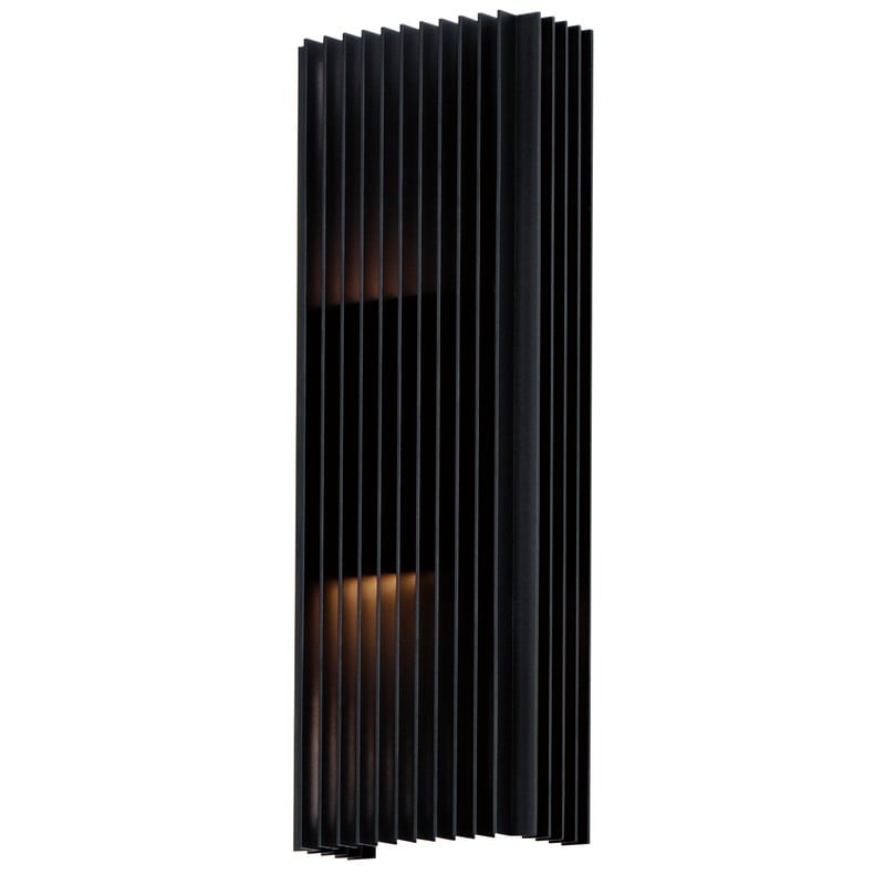 ET2 E30117-BK RAMPART 8 INCH LED WALL-MOUNT WALL SCONCES - BLACK