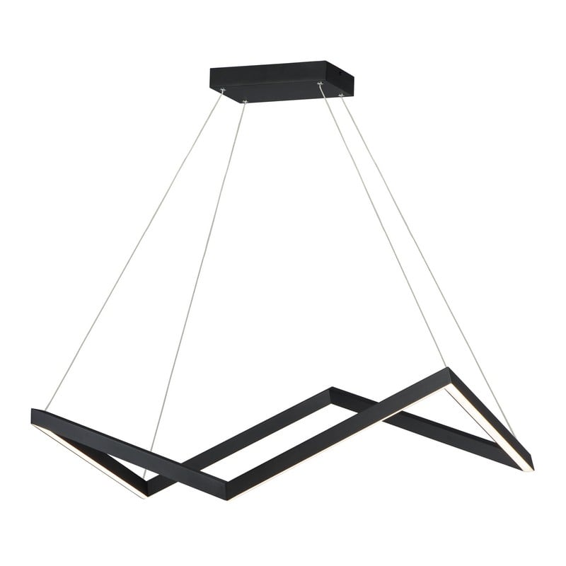 ET2 E30576-BK STEALTH 34 3/4 INCH LED CEILING-MOUNT PENDANT LIGHT - BLACK