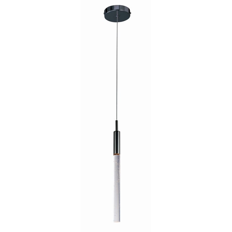 ET2 E32771-91BC SCEPTER 4 3/4 INCH LED CEILING-MOUNT PENDANT LIGHT - BLACK CHROME