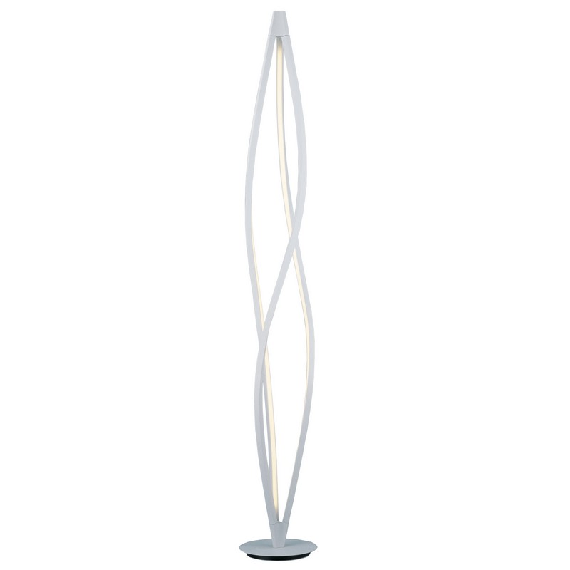 ET2 E41398-11MW CYCLONE 9 3/4 INCH LED FREE-STANDING FLOOR LAMPS - MATTE WHITE