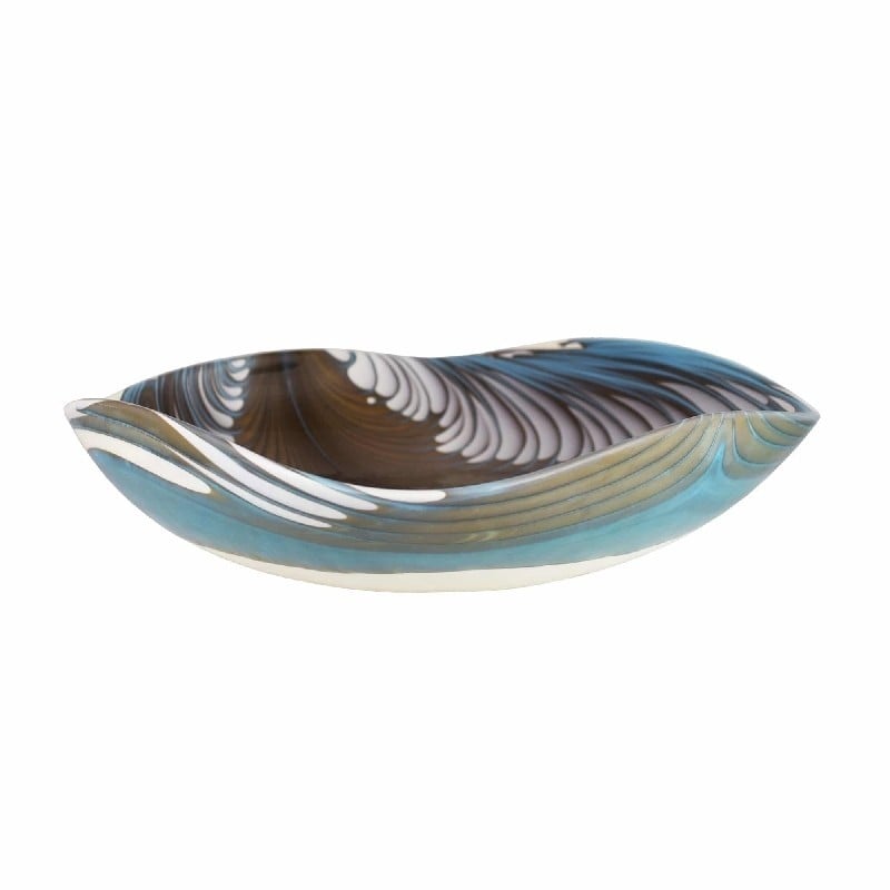 NATIVE TRAILS MG1515 MURANO LIDO 14 3/4 INCH GLASS VESSEL BATHROOM SINK