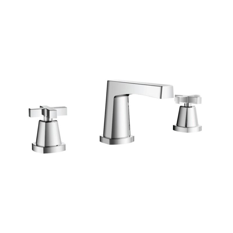 ISENBERG 240.2000 SERIE 240 THREE HOLE 8 INCH WIDESPREAD TWO HANDLE BATHROOM FAUCET