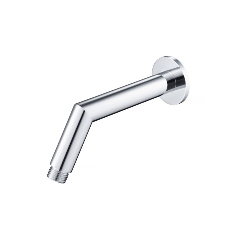 ISENBERG HS1030SCP ROUND SHOWER ARM WITH FLANGE IN CHROME