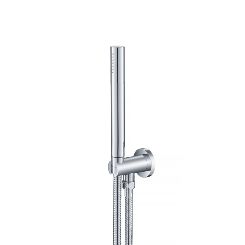 ISENBERG SHS.1024 UNIVERSAL FIXTURES HAND SHOWER SET WITH HOLDER AND ELBOW COMBO