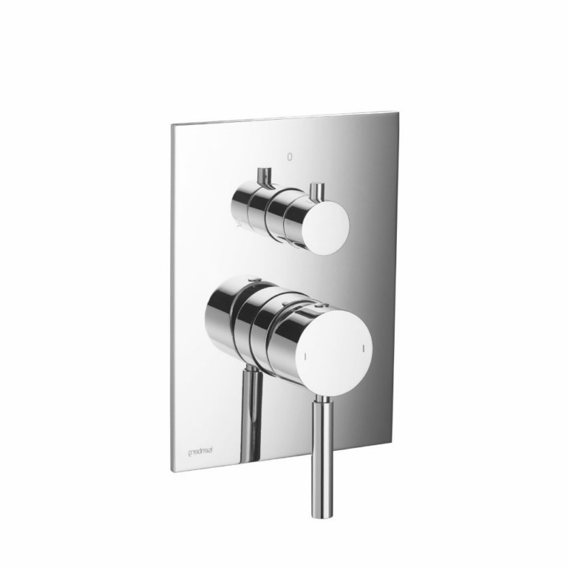 ISENBERG UF.2100 UNIVERSAL FIXTURES TUB / SHOWER TRIM WITH PRESSURE BALANCE VALVE AND INTEGRATED 2-WAY DIVERTER - 2-OUTPUT