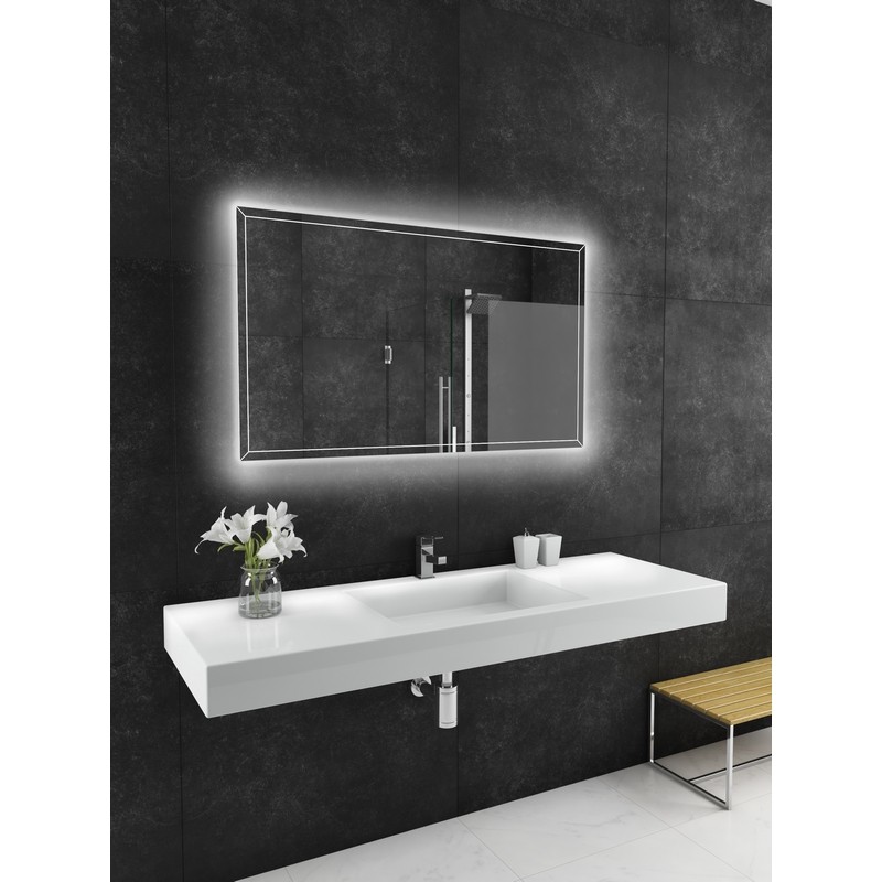 PARIS MIRRORS ATHEX4828 DIMMABLE 48 X 28 INCH ATHENA DUAL LIGHTED MIRROR