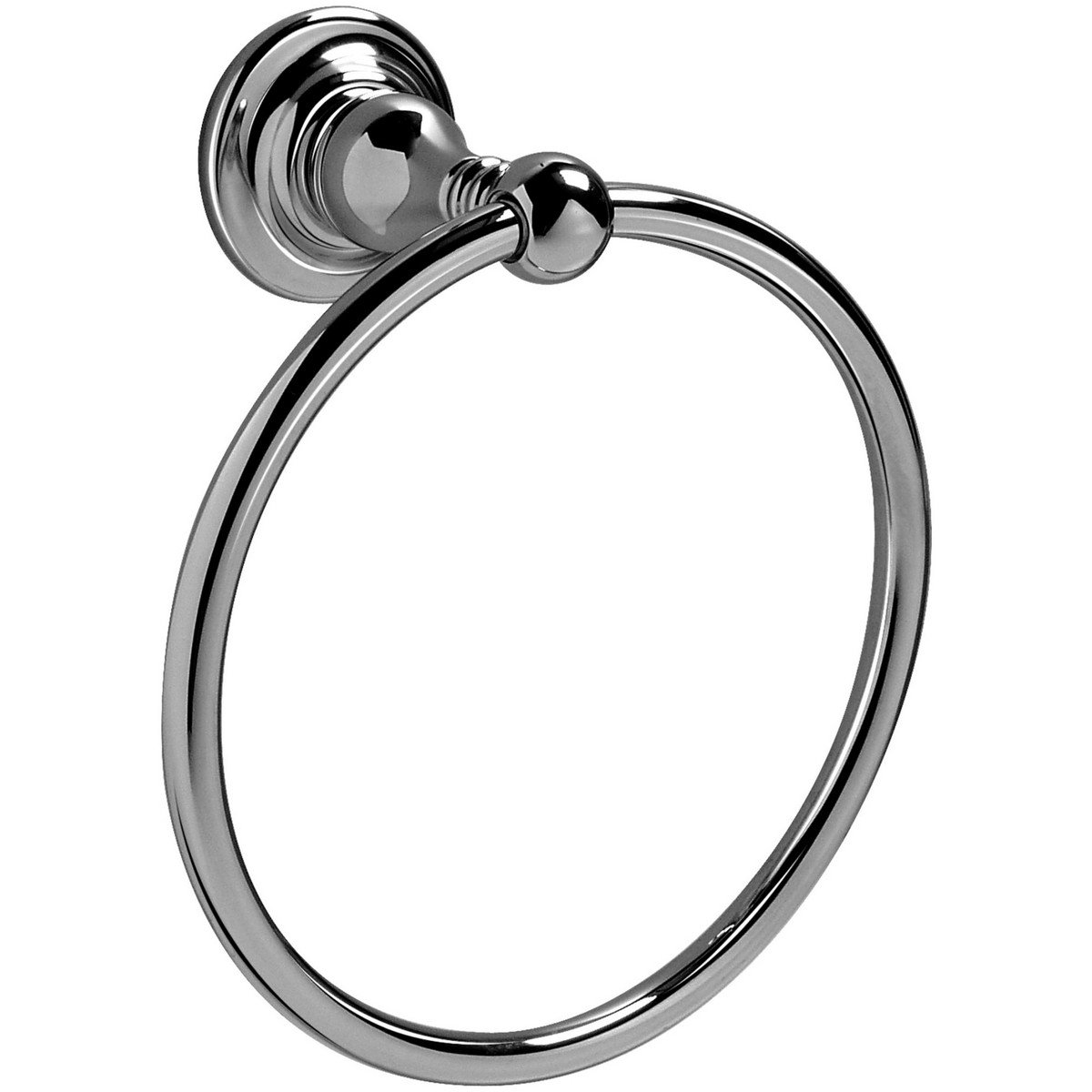 JACUZZI PK018 BARREA 10 3/4 INCH BRASS TOWEL RING