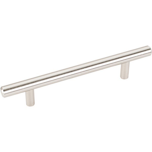 HARDWARE RESOURCES 174SS ELEMENTS NAPLES COLLECTION 6.85 INCH OVERALL HOLLOW STAINLESS STEEL BAR CABINET PULL