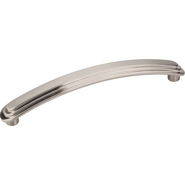 HARDWARE RESOURCES 331-128 ELLEMENTS CALLOWAY COLLECTION 5-3/4 INCH OVERALL LENGTH STEPPED ROUNDED CABINET PULL