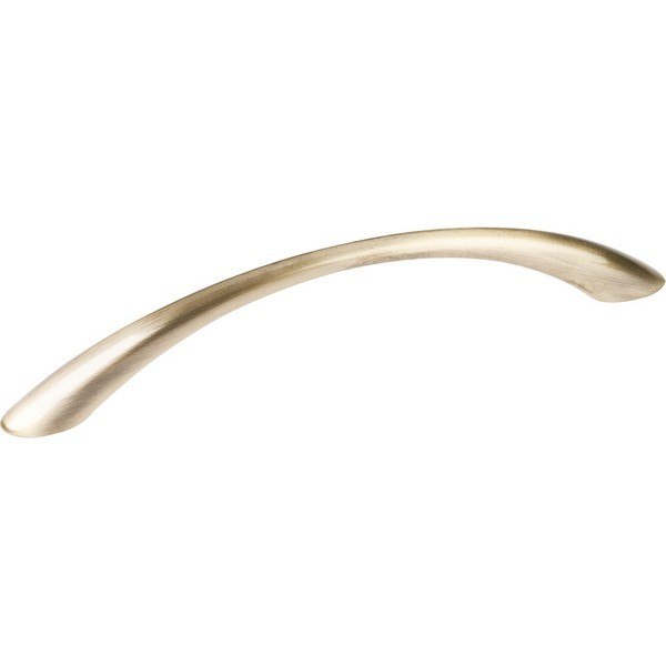 HARDWARE RESOURCES 4655AB ELEMENTS KINGSPORT COLLECTION 6-1/4 INCH OVERALL LENGTH ARCHED CABINET PULL