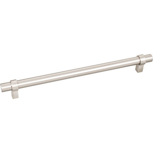 HARDWARE RESOURCES 5319SN JEFFREY ALEXANDER KEY GRANDE COLLECTION 14-1/8 INCH OVERALL LENGTH BAR CABINET PULL
