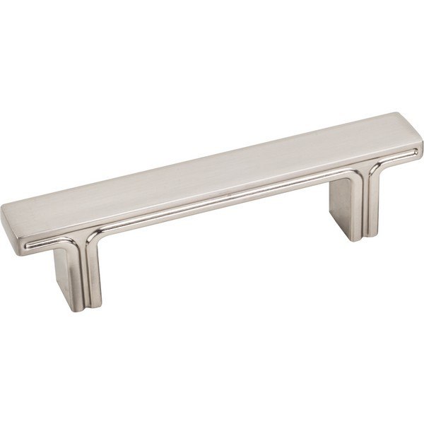HARDWARE RESOURCES 867-3 JEFFREY ALEXANDER ANWICK COLLECTION 4-5/16 INCH OVERALL LENGTH RECTANGLE CABINET PULL