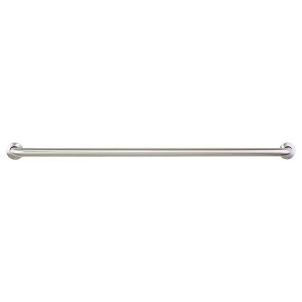 HARDWARE RESOURCES GRAB-48-R ELEMENTS GRAB BAR COLLECTION STAINLESS STEEL 48 INCH BAR