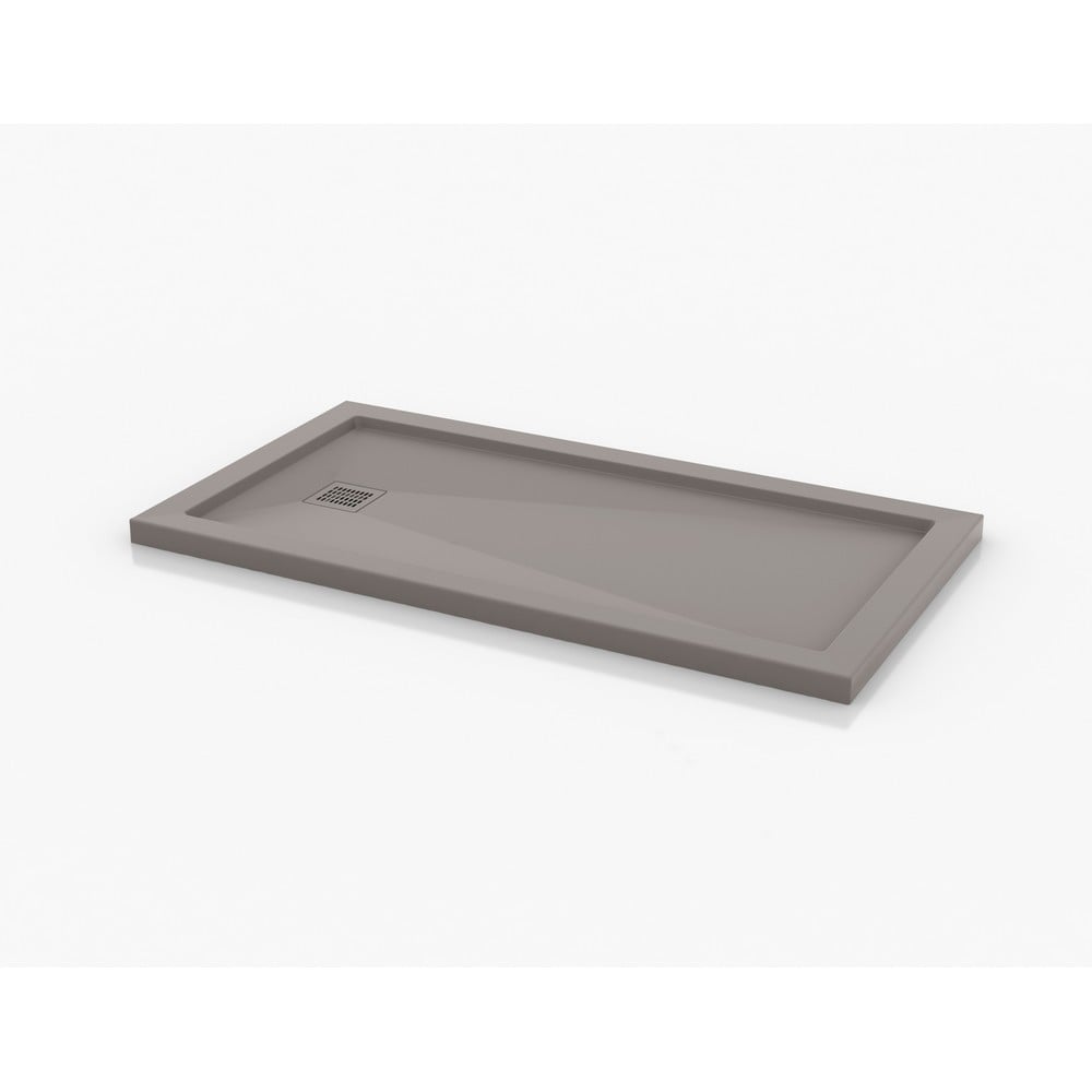 FLEURCO ATAS3260 TAVIA 60 X 32 INCH SOLID SURFACE RECTANGLE SHOWER BASE